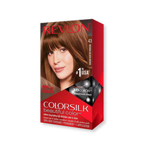 Revlon Colorsilk Hair Color 43 Medium Golden Brown