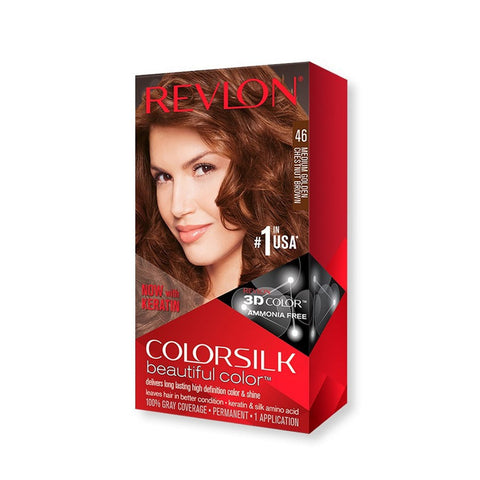Revlon Colorsilk Hair Color 46 Medium Golden Chesnut Brown
