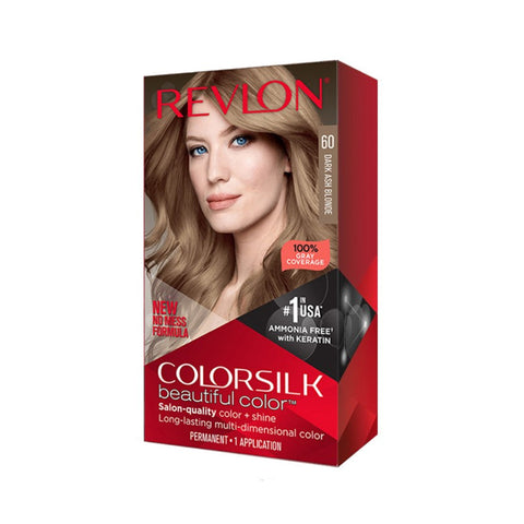 Revlon Colorsilk Hair Color 60 Dark Ash Blonde