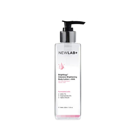 Newlab Brightlogy Intensive Brightening Body Lotion + Aha - Beaudelab